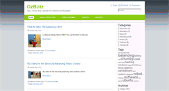 Desktop Screenshot of ozbotz.org