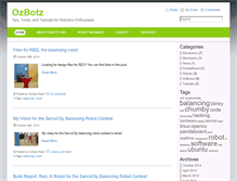 Tablet Screenshot of ozbotz.org